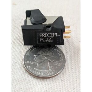 Precept PC220 Phono Cartridge Japan Vintage Turntable MM Needs Stylus